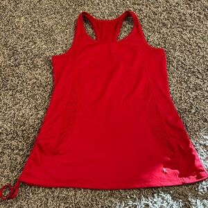 Danskin Now Red Tank Top